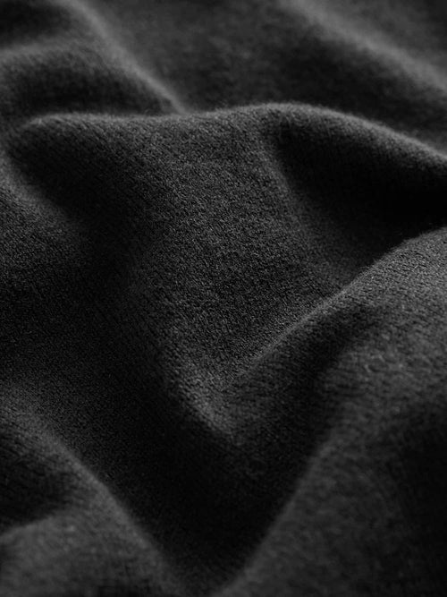 Black - Cardigan with buttons