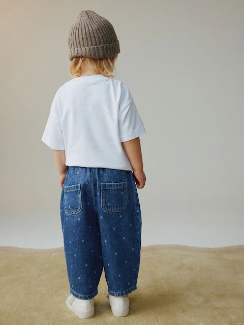 Blue Spot - Pullon Barrel Jeans